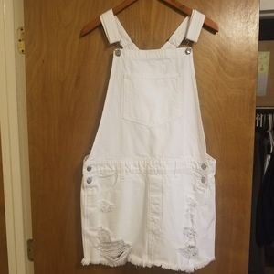 American Eagle overall minidress